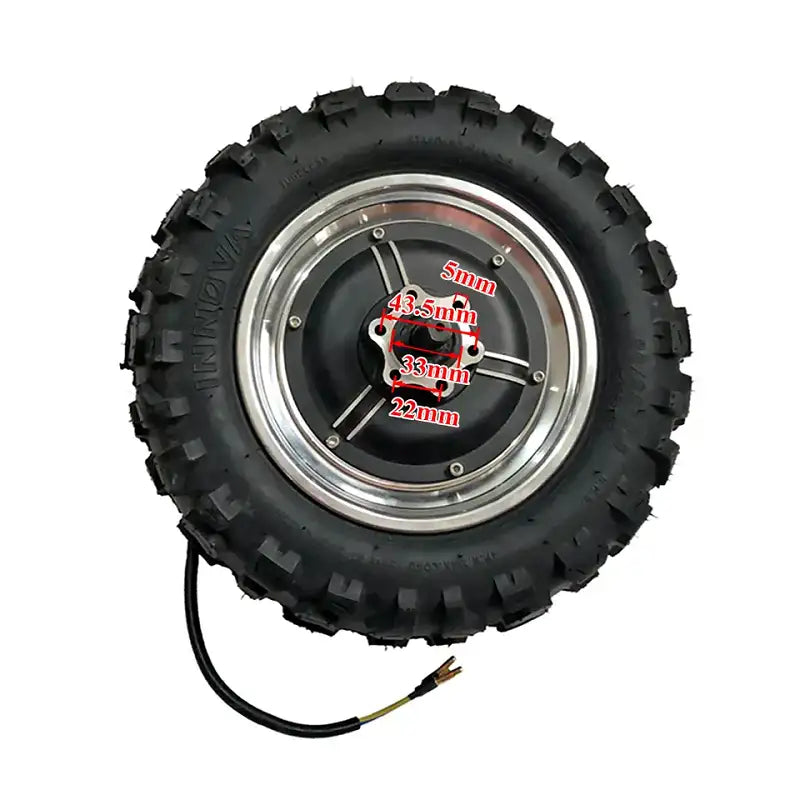 11 inch 48v Brushless Gearless Hub Motor for Electric Skateboard Scoter