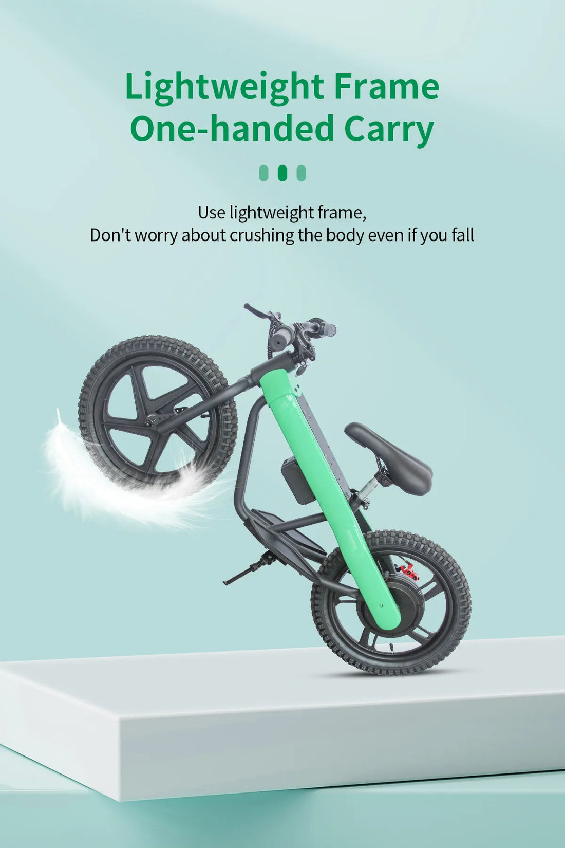 16 Inch Double Seat Electric Balance Bike for Kids