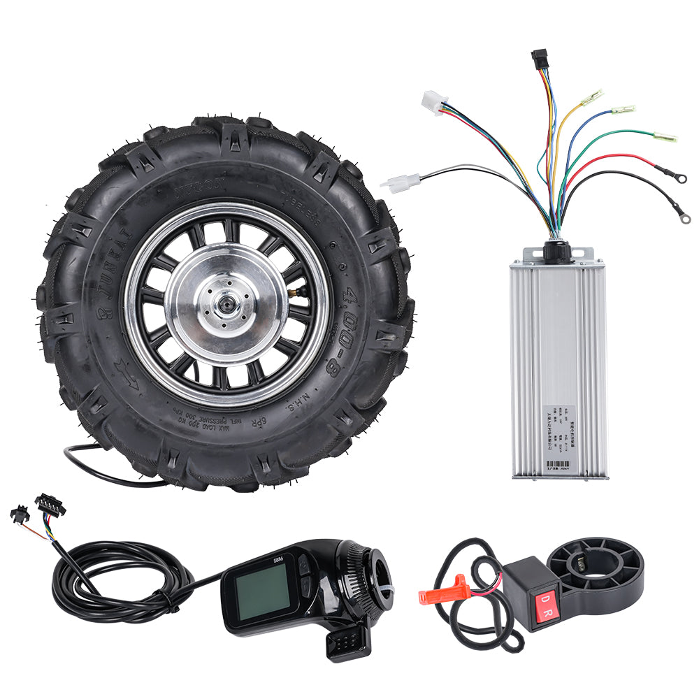 16 inch Electric Brushless Geared Hub Motor Kit With Encoder