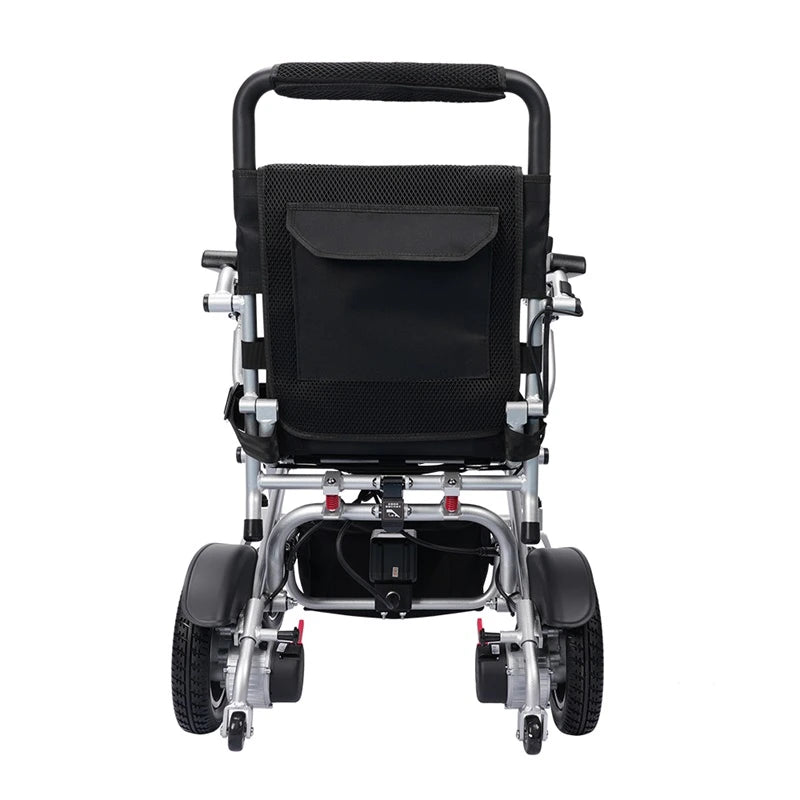 24KM Range Foldable Electric Wheelchair Lightweight