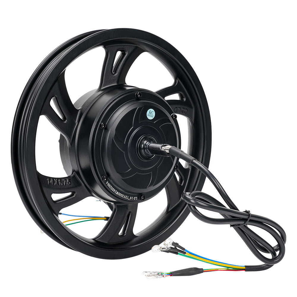 14 inch Electric Brushless Gearless Hub Drive Motor With Strong Climbing Ability