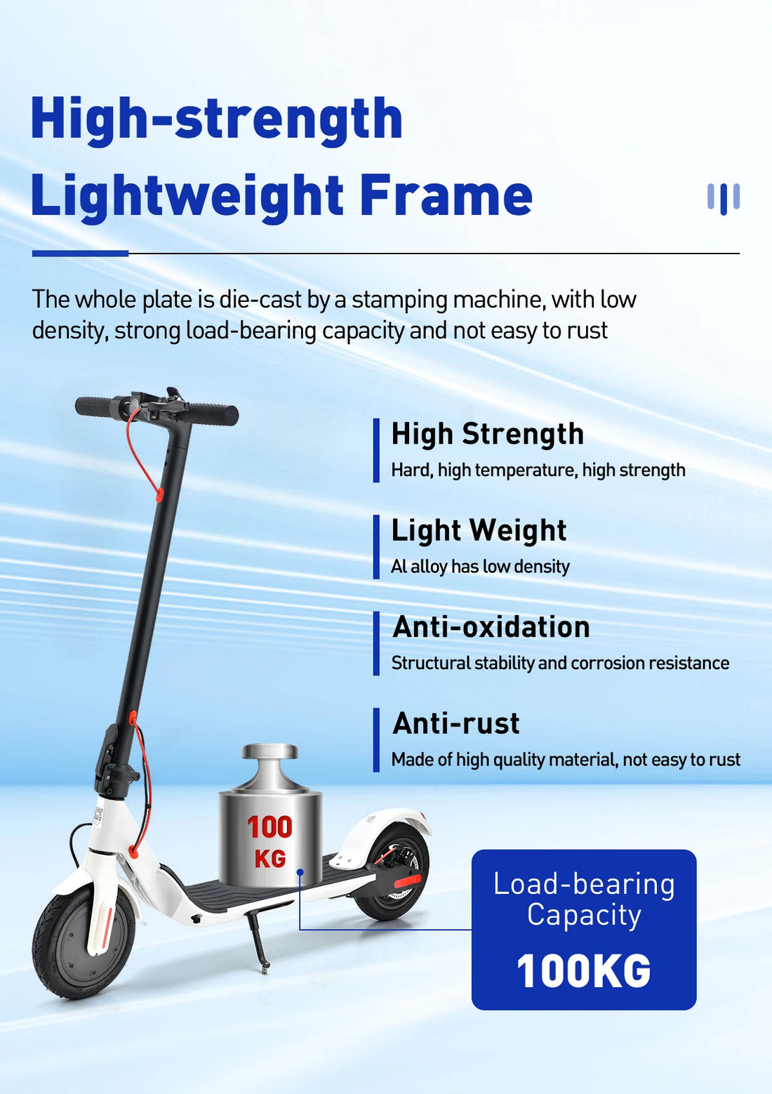 8.5Inch 36V 250W Foldable Electric Scooter