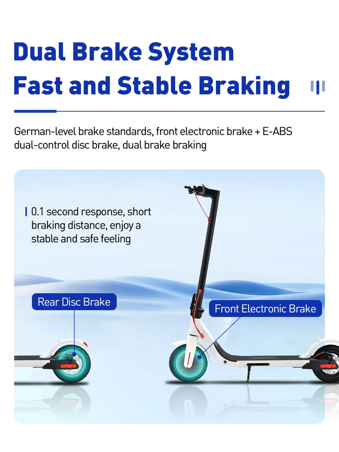 8.5Inch 36V 250W Foldable Electric Scooter