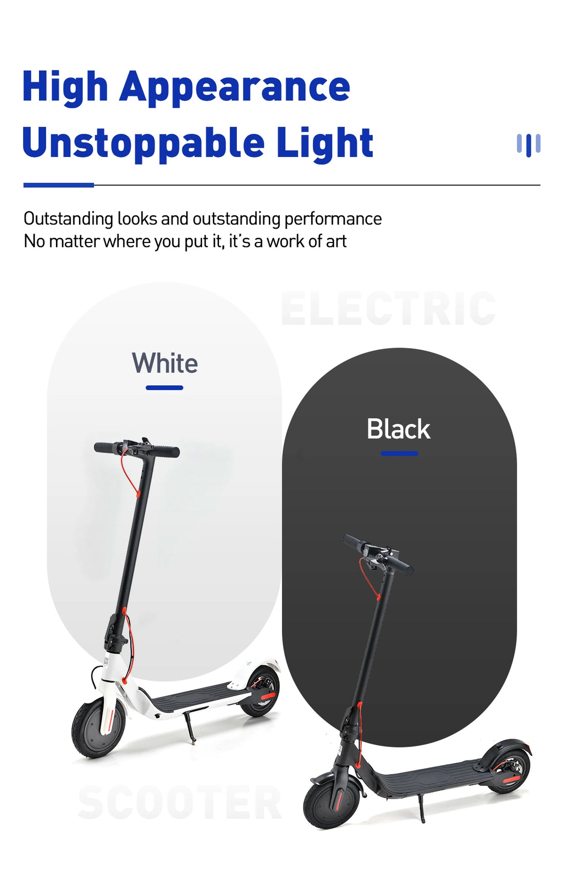 8.5Inch 36V 250W Foldable Electric Scooter