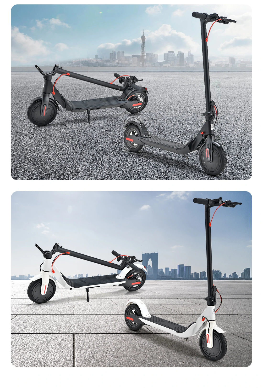 8.5Inch 36V 250W Foldable Electric Scooter