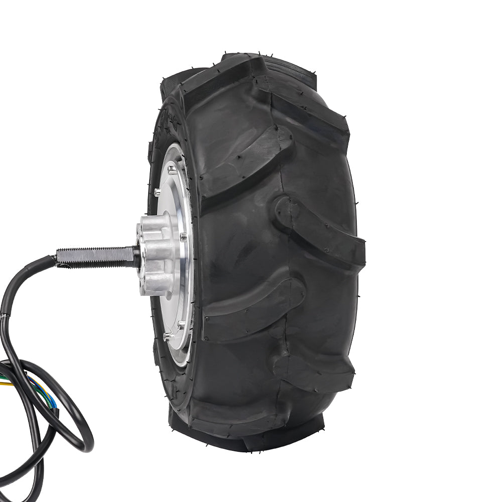 12 inch Electric Brushless Geared Hub Motor For Hand Carts