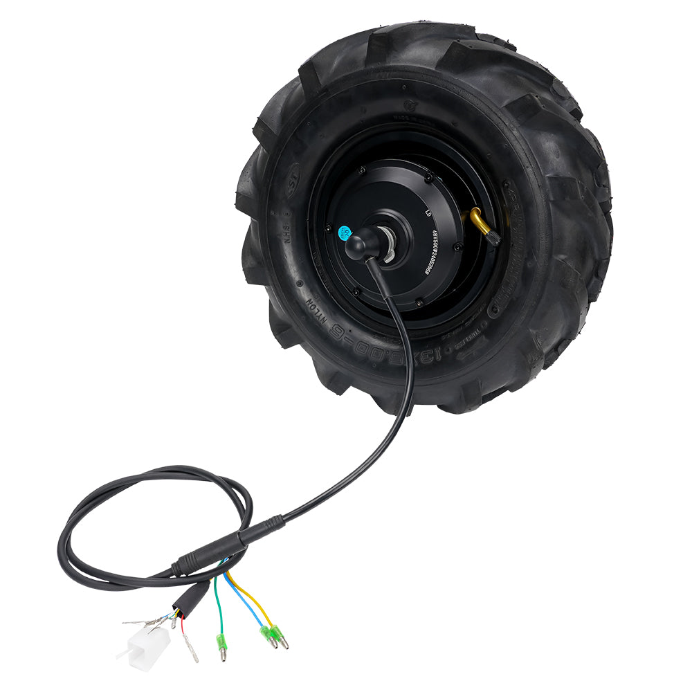 High Torque 13 inch Electric Geared Wheel Hub Motor For Electric Wheelbarrow